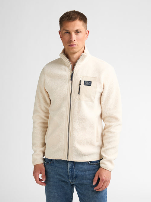 Petrol - Cardigan - Wit