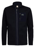 Petrol vest donkerblauw met teddystof en borstzak met rits voor heren