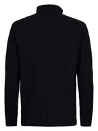 Petrol vest donkerblauw met teddystof en borstzak met rits voor heren