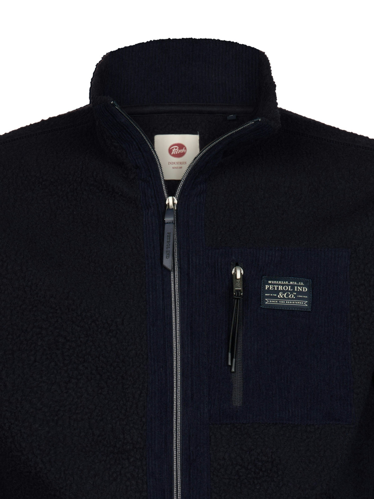 Petrol vest donkerblauw voor heren – 5