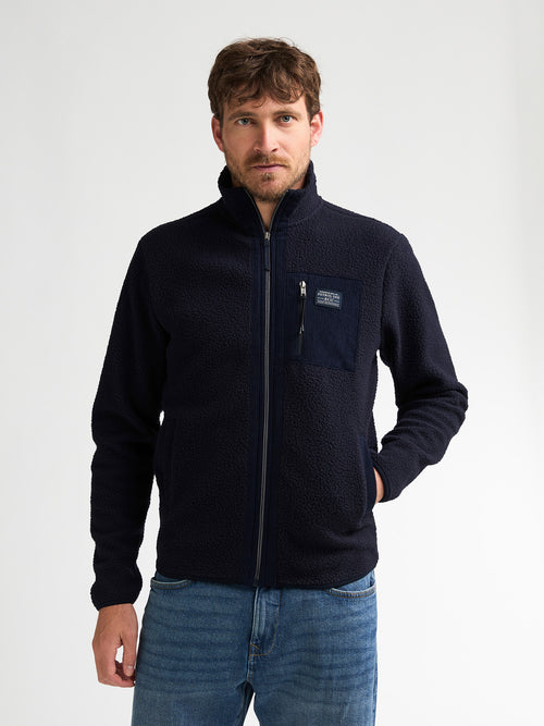 Petrol - Cardigan - Donkerblauw