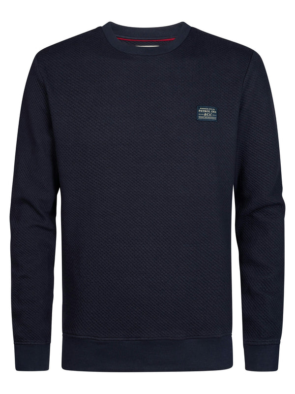 Petrol - Trui - Donkerblauw