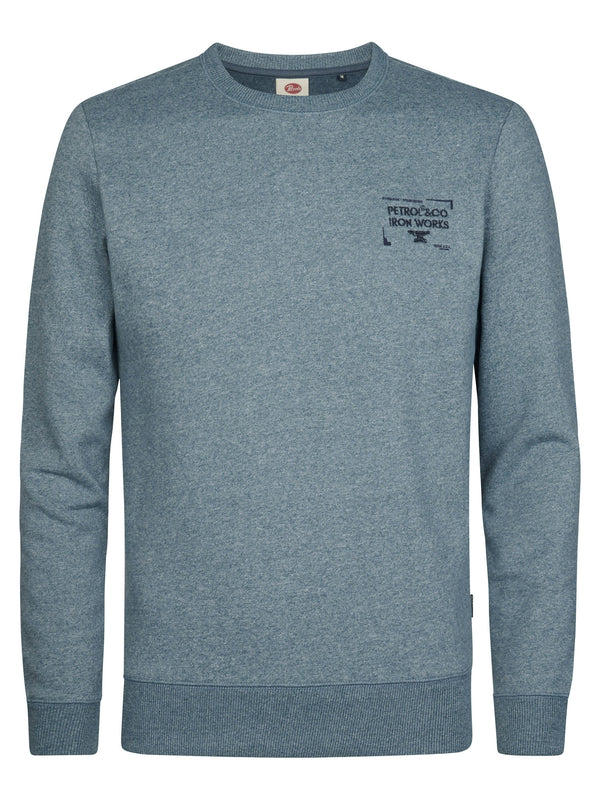 Petrol - Sweater - Lichtblauw