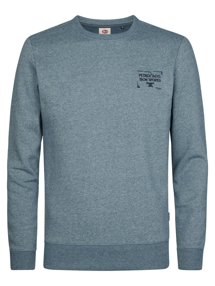 Petrol - Sweater - Lichtblauw