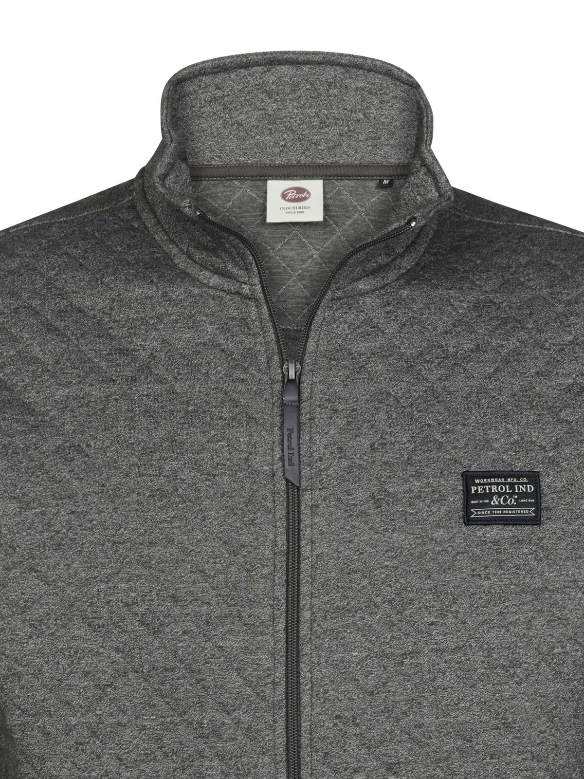 Petrol cardigan grijs voor heren – 5