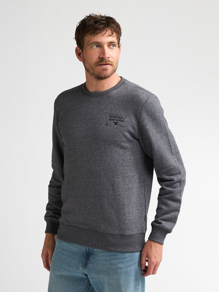 Petrol - Sweater - Donkergrijs