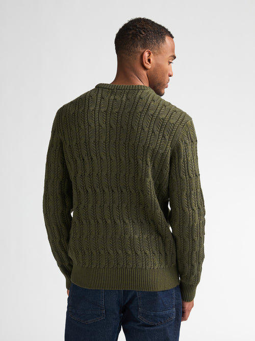 Petrol - Trui - Khaki