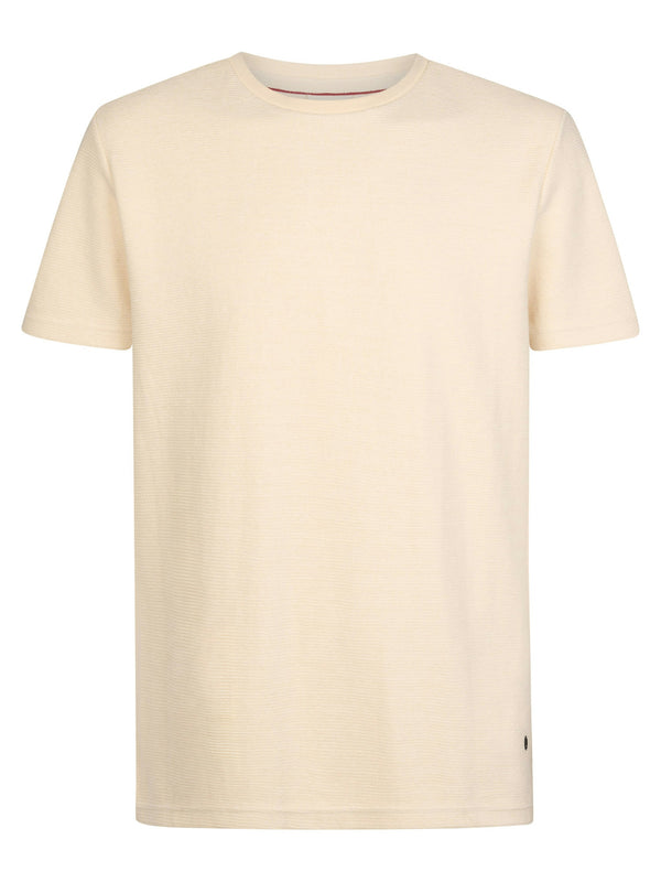 Petrol - T-Shirt - Ecru