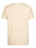 Petrol - T-Shirt - Ecru