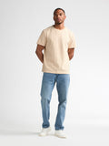 Petrol - T-Shirt - Ecru