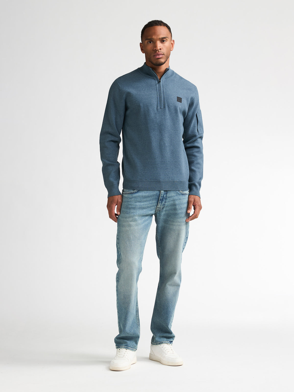 Petrol pull bleu pour homme – 7