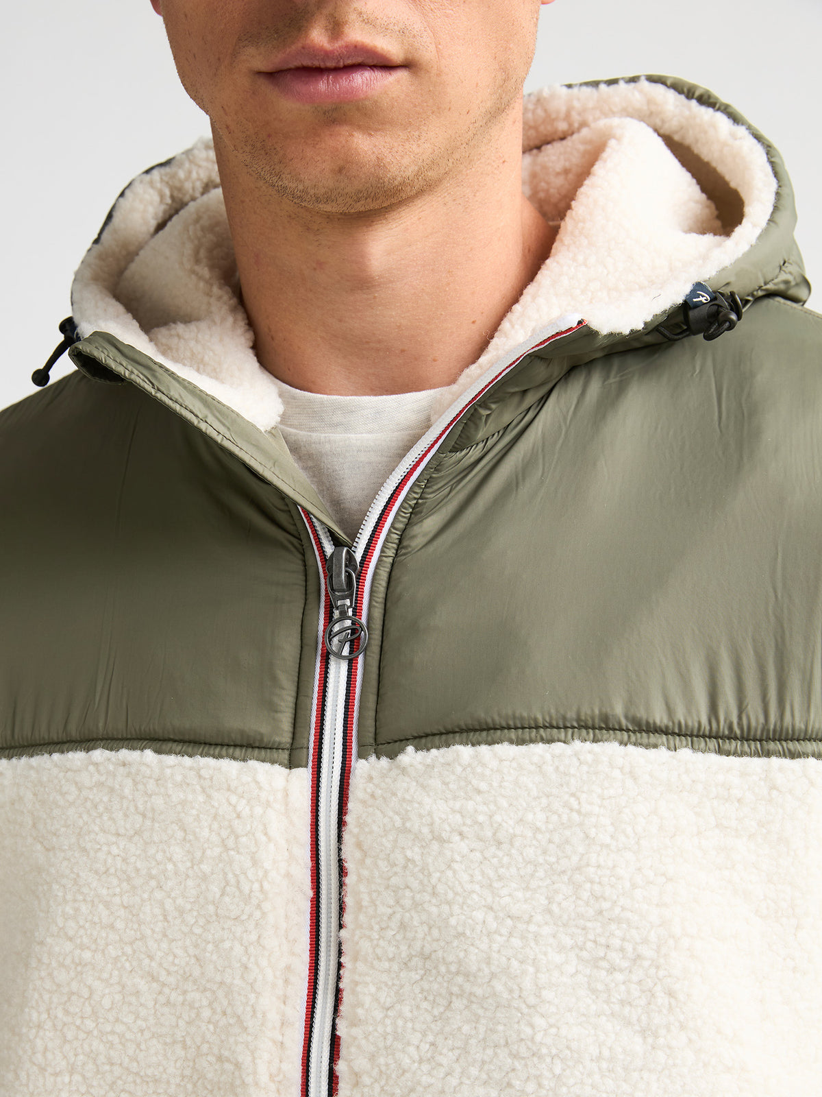 Petrol - Gilet - Écru