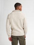 Petrol - Trui - Beige