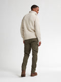 Petrol - Trui - Beige