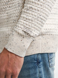 Petrol - Trui - Beige