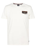 Petrol - T-Shirt - Beige