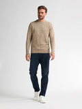 Petrol - Trui Ronde Hals - Beige