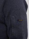 Petrol - Trui Met Korte Rits - Donkerblauw