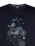 Petrol - T-Shirt - Donkerblauw