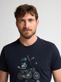 Petrol - T-Shirt - Donkerblauw