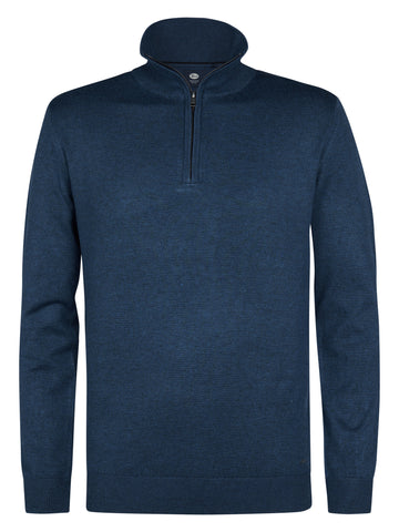 Petrol - Trui - Blauw