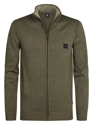 Petrol - Cardigan - Kaki