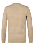 Petrol - Trui - Beige