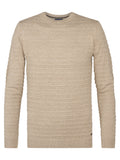 Petrol - Trui - Beige