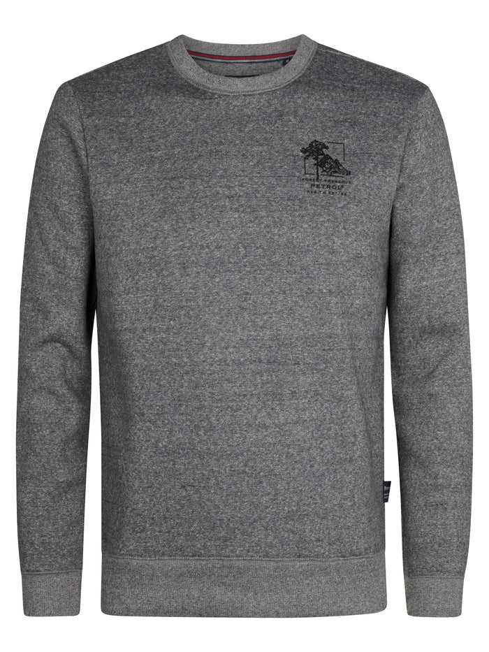 Petrol - Sweater - Grijs