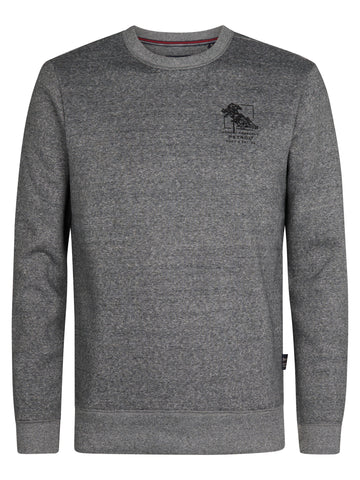 Petrol - Sweater - Grijs
