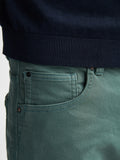 Petrol - Jeansshort - Donkergroen