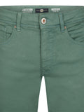 Petrol - Jeansshort - Donkergroen