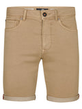 Petrol - Jeansshort - Bruin