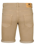 Petrol - Jeansshort - Bruin