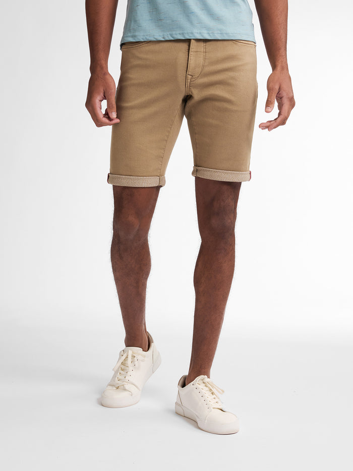 Petrol - Jeansshort - Bruin