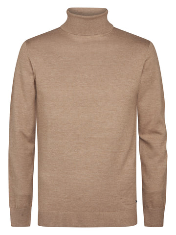 Petrol - Trui - Beige