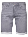 Petrol - Jeansshort - Grijs