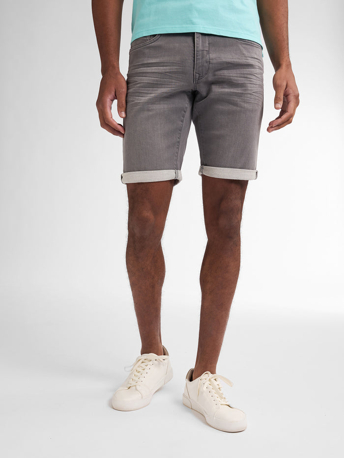Petrol - Jeansshort - Grijs