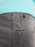 Petrol - Jeansshort - Grijs