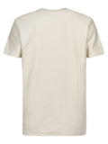 Petrol - T-Shirt - Beige