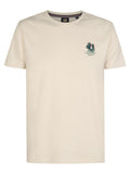 Petrol - T-Shirt - Beige