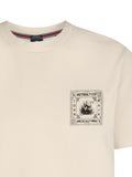 Petrol - T-Shirt - Beige