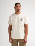 Petrol - T-Shirt - Beige