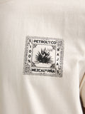 Petrol - T-Shirt - Beige