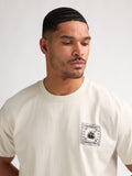 Petrol - T-Shirt - Beige