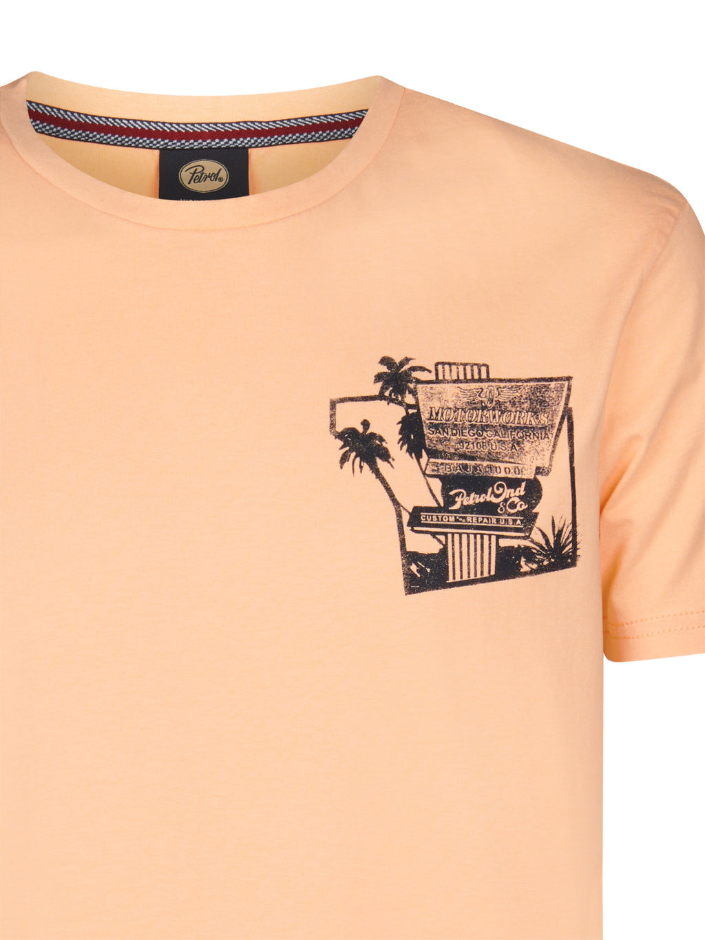 Petrol - T-shirt - Orange