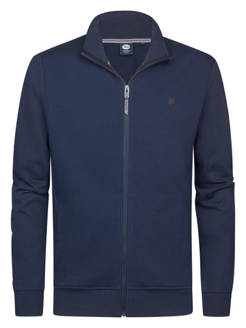 Petrol - Cardigan  - Donker Blauw