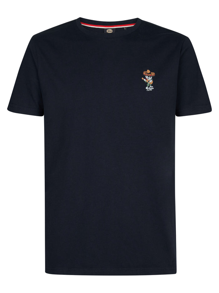 Petrol - T-Shirt - Donkerblauw