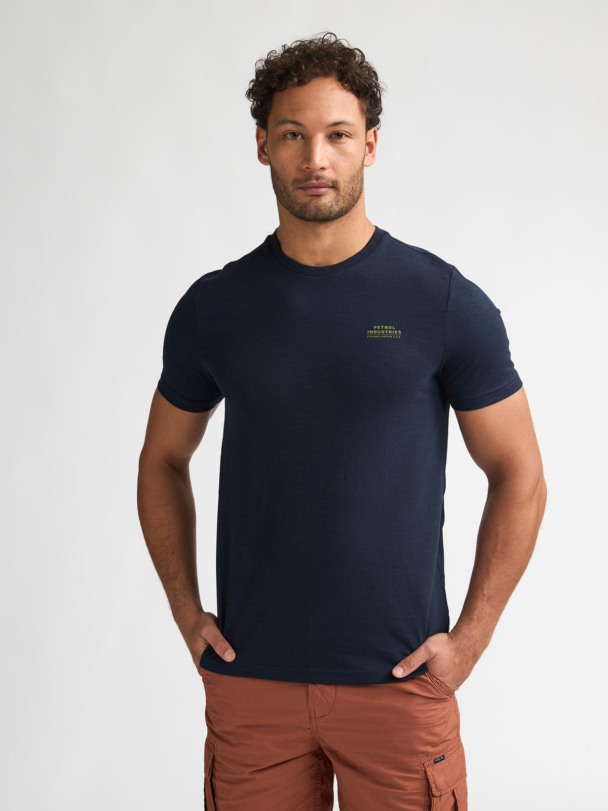 Petrol - T-Shirt - Donker Blauw