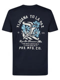 Petrol - T-Shirt - Donkerblauw